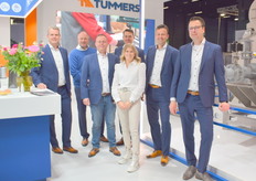 Tummers team gaf extra aandacht aan de aardappelpomp en de nieuwe stoomschiller. De laatst is geschikt voor het efficient schillen van bv aardappelen en wortelen. De aardappelpomp transporteert de aardappel zonder beschadigingen.